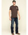 Image #6 - Ariat Men's M5 Nightingale Dark Stretch Stackable Slim Straight Jeans, , hi-res