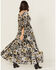 Image #4 - Free People Women's Dixie Floral Print Maxi Dress, Black, hi-res