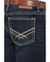 Image #4 - Cody James Men's Buster Wash Jackson Slim Straight Stretch Denim Jeans, Dark Wash, hi-res