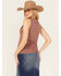 Image #4 - Rock & Roll Denim Women's Horse Graphic Tank Top, Chocolate, hi-res