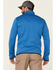 Image #3 - Columbia Men's Heather Indigo Park View 1/2 Zip Fleece Pullover, Blue, hi-res