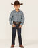 Image #3 - Cody James Boys' Sheridan Dark Wash Mid Rise Stretch Slim Straight Jeans - Sizes 4-8, , hi-res