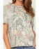 Image #3 - Los Sundays Women's Camo Tequila Short Sleeve Graphic Tee, Green, hi-res