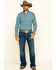 Image #6 - Wrangler 20X Men's Scale Print Performance Long Sleeve Western Shirt , , hi-res