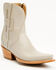Image #1 - Lucchese Women's Cactus Western Booties - Snip Toe, Cream, hi-res