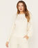 Shyanne Women's Dolman Sleeve with Crochet Lace Shirt, Cream, hi-res