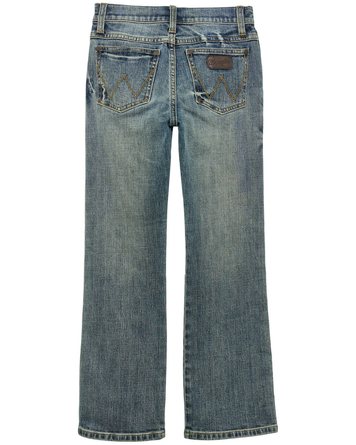 Wrangler Retro Toddler Boys' Medium Wash Slim Bootcut Stretch Denim Jeans, Medium Wash, hi-res
