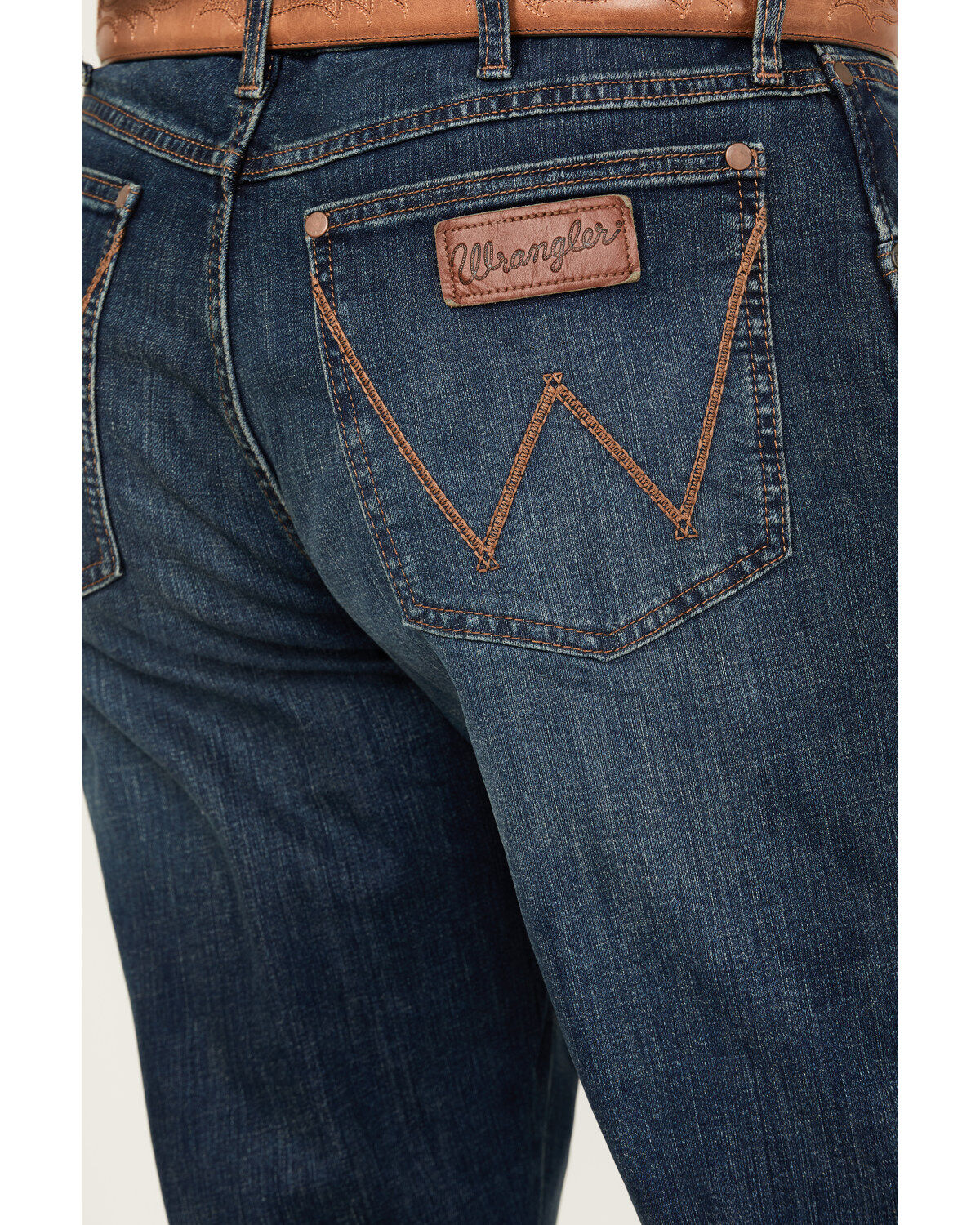 Product Name:  Wrangler Retro Men's Dellwood Medium Wash Relaxed Bootcut Stretch Denim Jeans