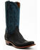 Lucchese Men's Two-Tone Roughout Western Boots - Square Toe, Black, hi-res