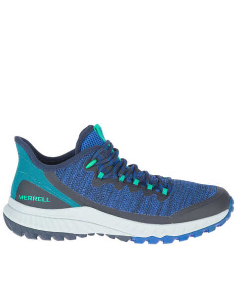 Image #2 - Merrell Women's Bravada Hiking Shoes - Soft Toe, Blue, hi-res