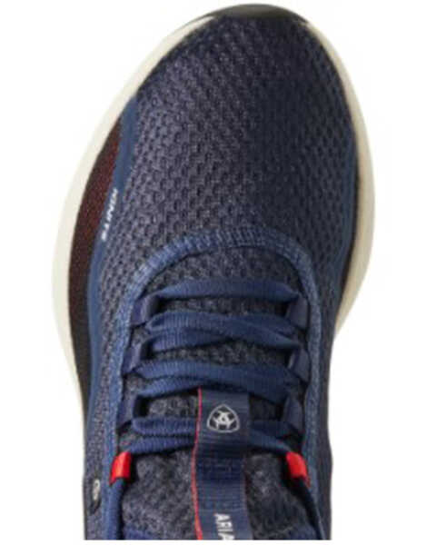 Image #4 - Ariat Women's Ignite Eco Team FLX Foam Casual Lace-Up Sneaker - Round Toe , Navy, hi-res