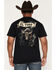 Image #1 - Moonshine Spirit Men's El Toro Short Sleeve Graphic T-Shirt, Black, hi-res