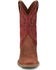 Image #4 - Justin Men's 11" Canter Western Boots - Broad Square Toe, Cognac, hi-res