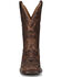 Corral Men's Exotic Alligator Inlay Western Boots - Broad Square Toe, Brown, hi-res