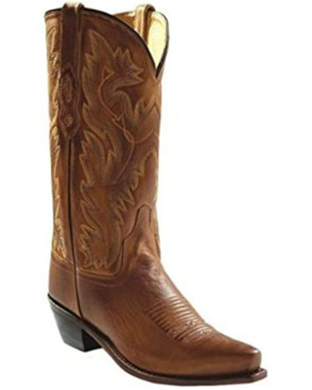 Image #1 - Old West Men's Contemporary Western Boots - Snip Toe, , hi-res