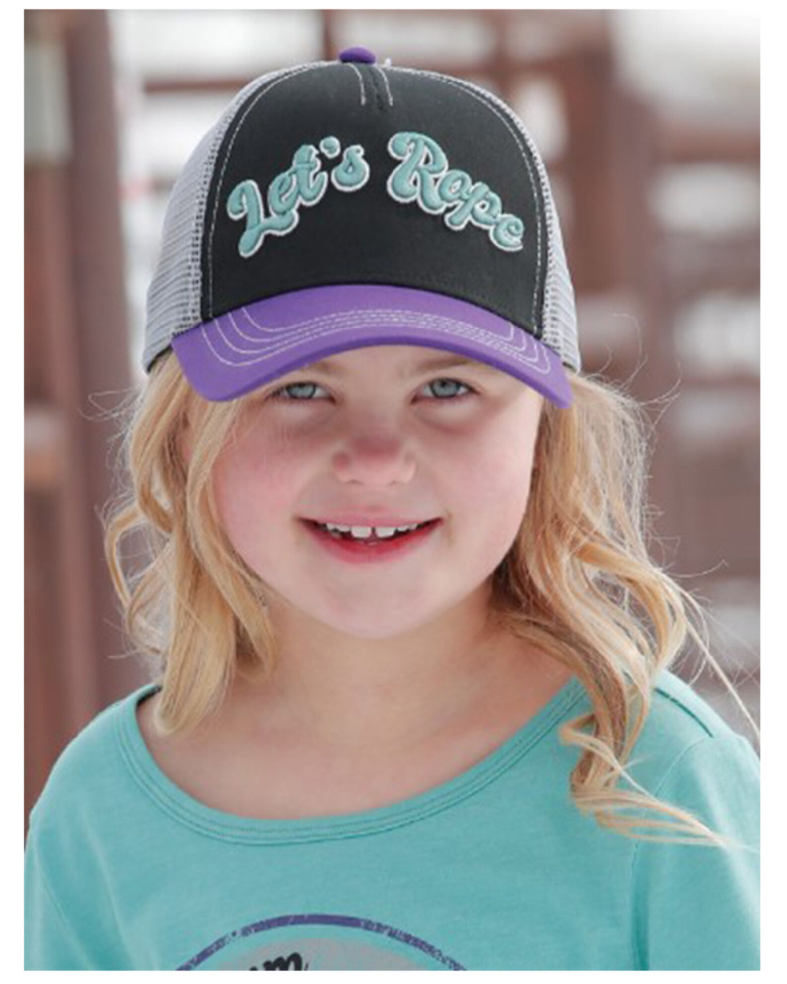 Little girls 2025 trucker hat