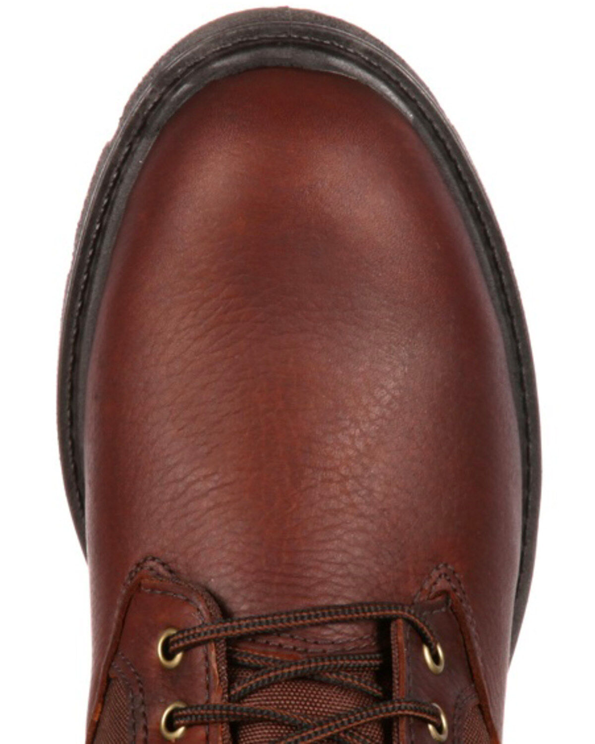 Image #6 - Georgia Men's Homeland Steel Toe Waterproof Work Boots, Brown, hi-res
