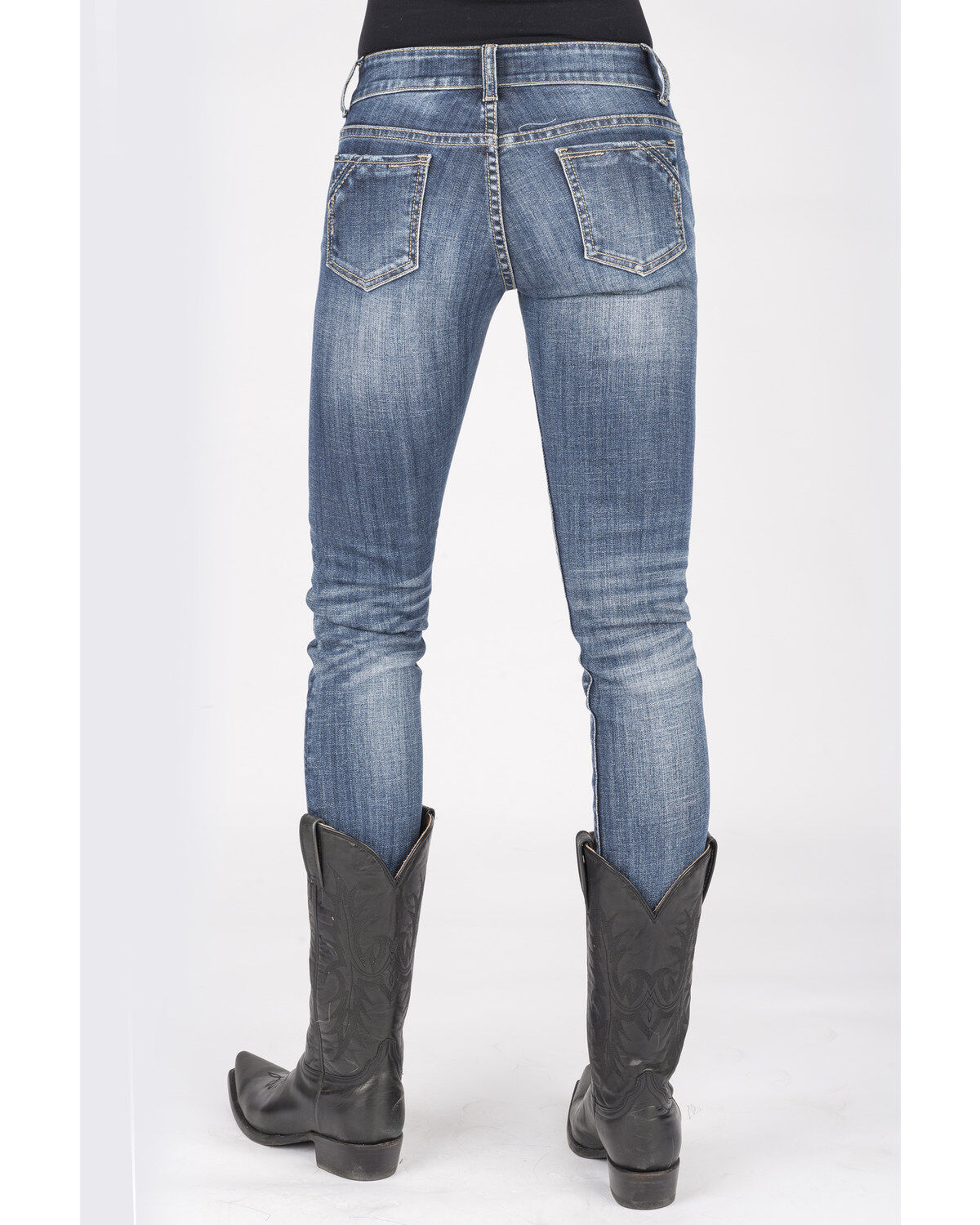 Image #1 - Stetson Women's 503 Pixie Stix Fit Skinny Straight Jeans, , hi-res