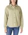 Image #1 - Carhartt Women's Durham Knit Long Sleeve Overshirt, Light Green, hi-res