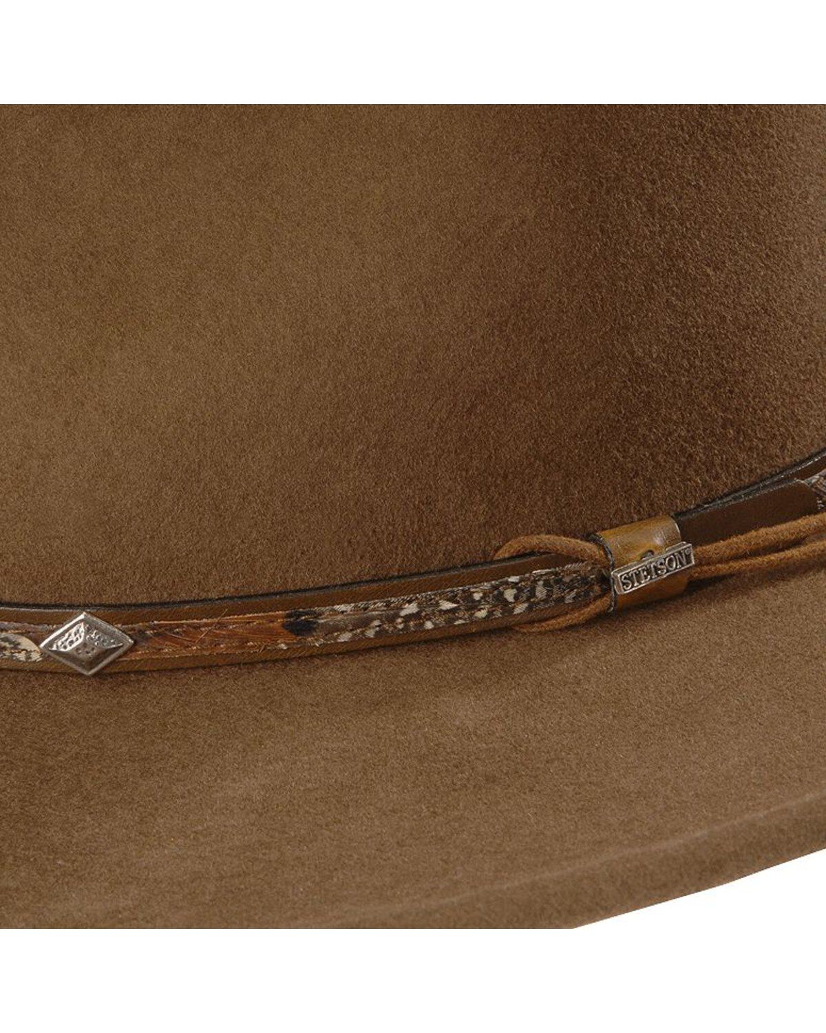 Image #2 - Stetson Men's Mountain Sky Crushable Felt Western Fashion Hat, , hi-res