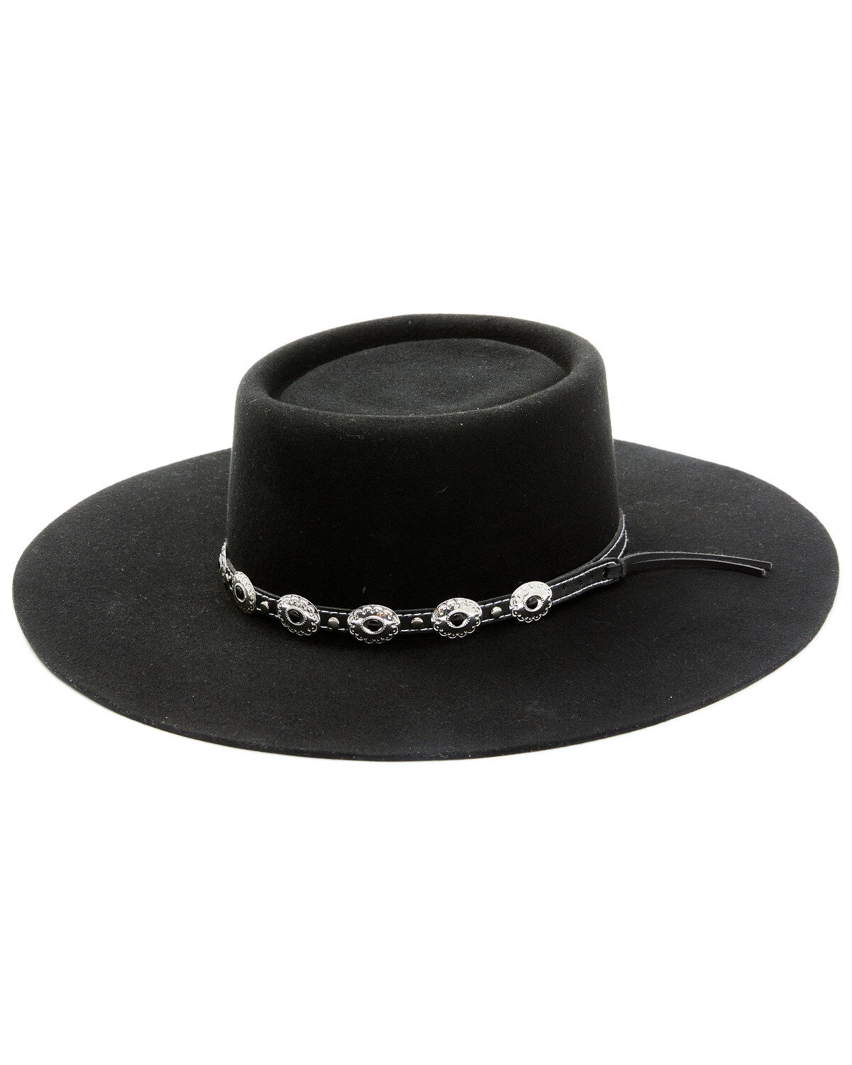 Image #1 - Shyanne Women's Telescope Concho Band Wool Felt Western Hat, , hi-res