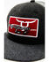 Image #2 - RopeSmart Men's Classic Patch Mesh-Back Trucker Cap, Black, hi-res