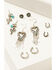 Image #1 - Shyanne Women's Wildheart Earring Set - 5 Piece, Silver, hi-res
