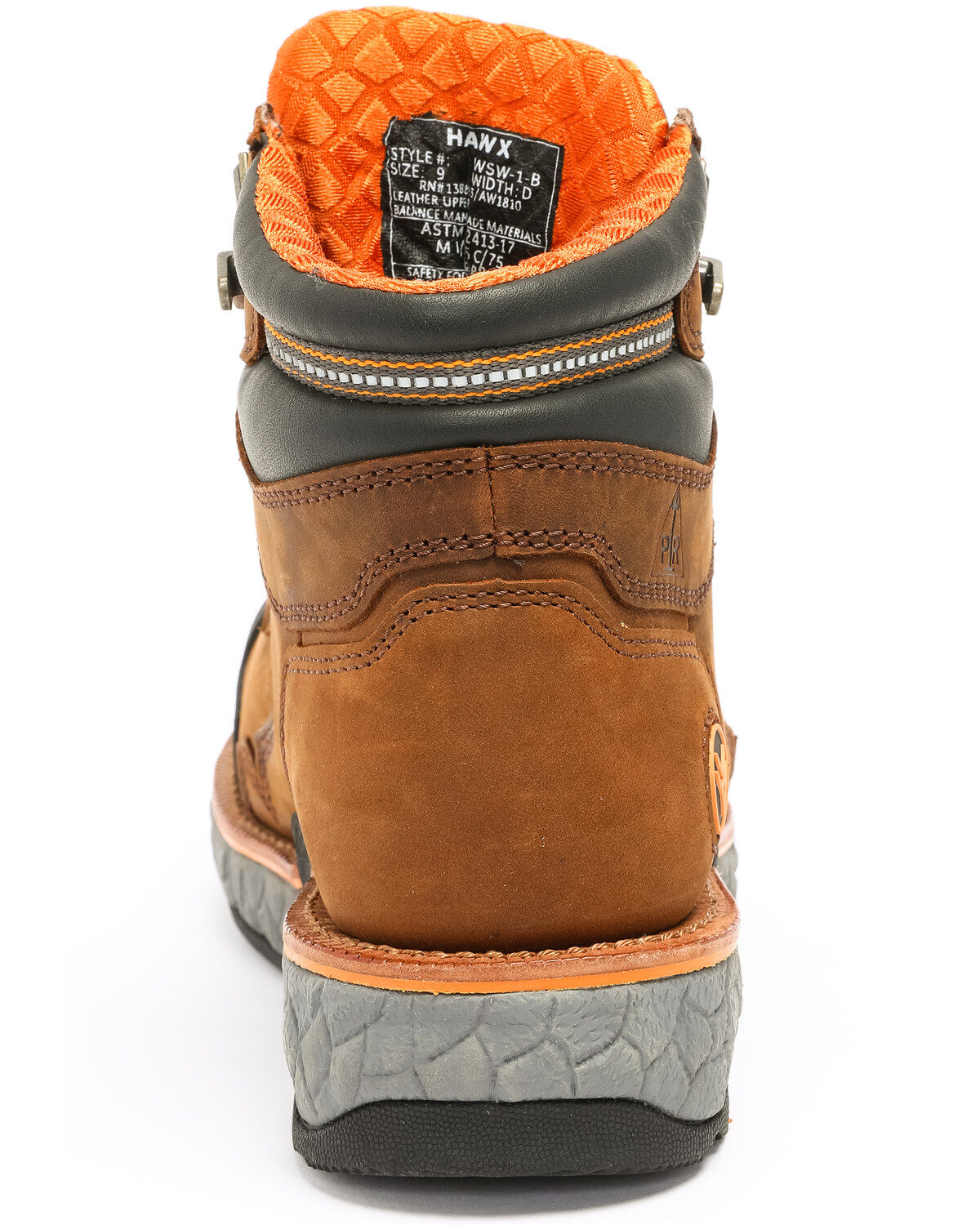 Image #2 - Hawx Men's 6" Legion Work Boots - Composite Toe, , hi-res