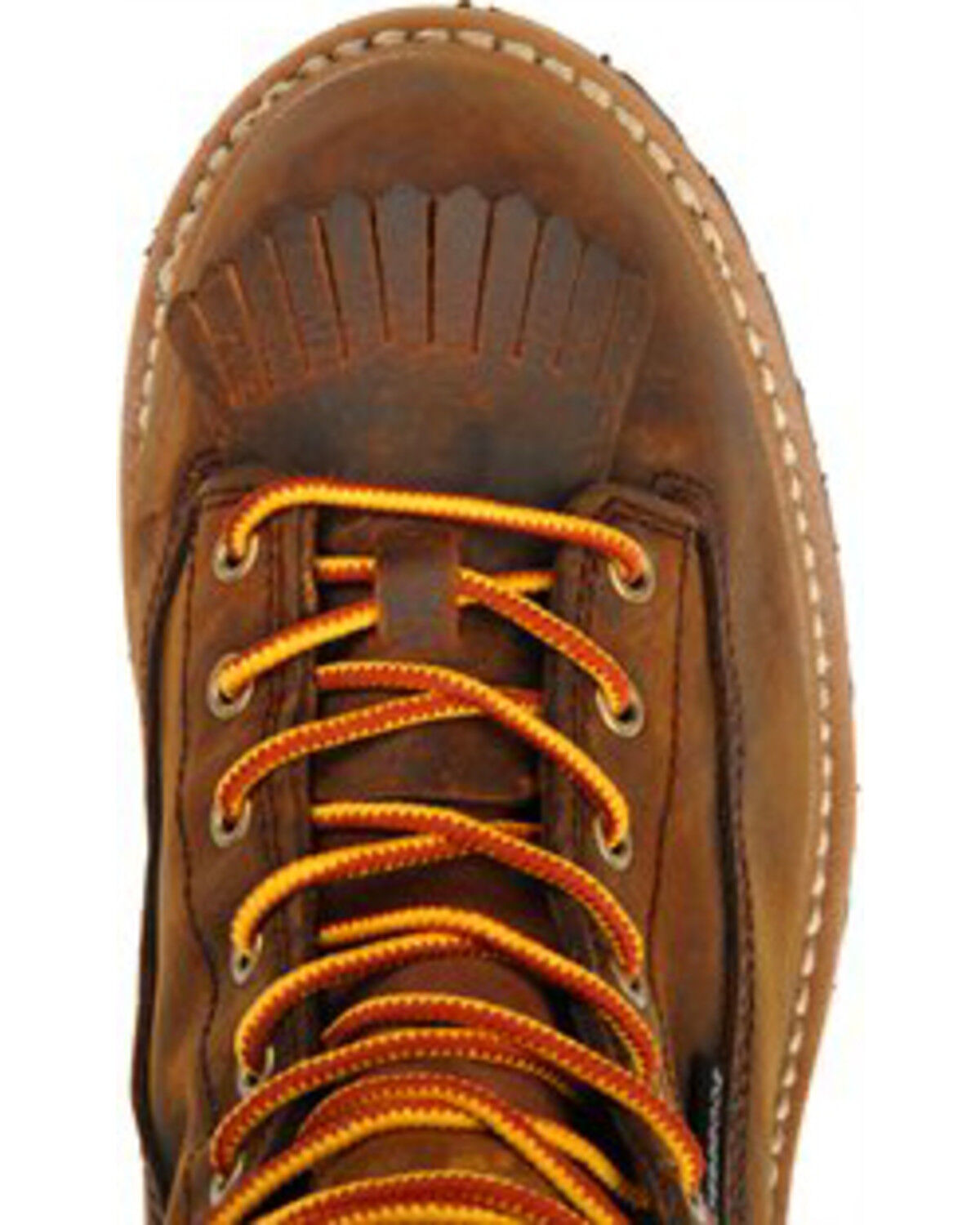 Image #6 - Carolina Men's Logger 8" Work Boots, Brown, hi-res