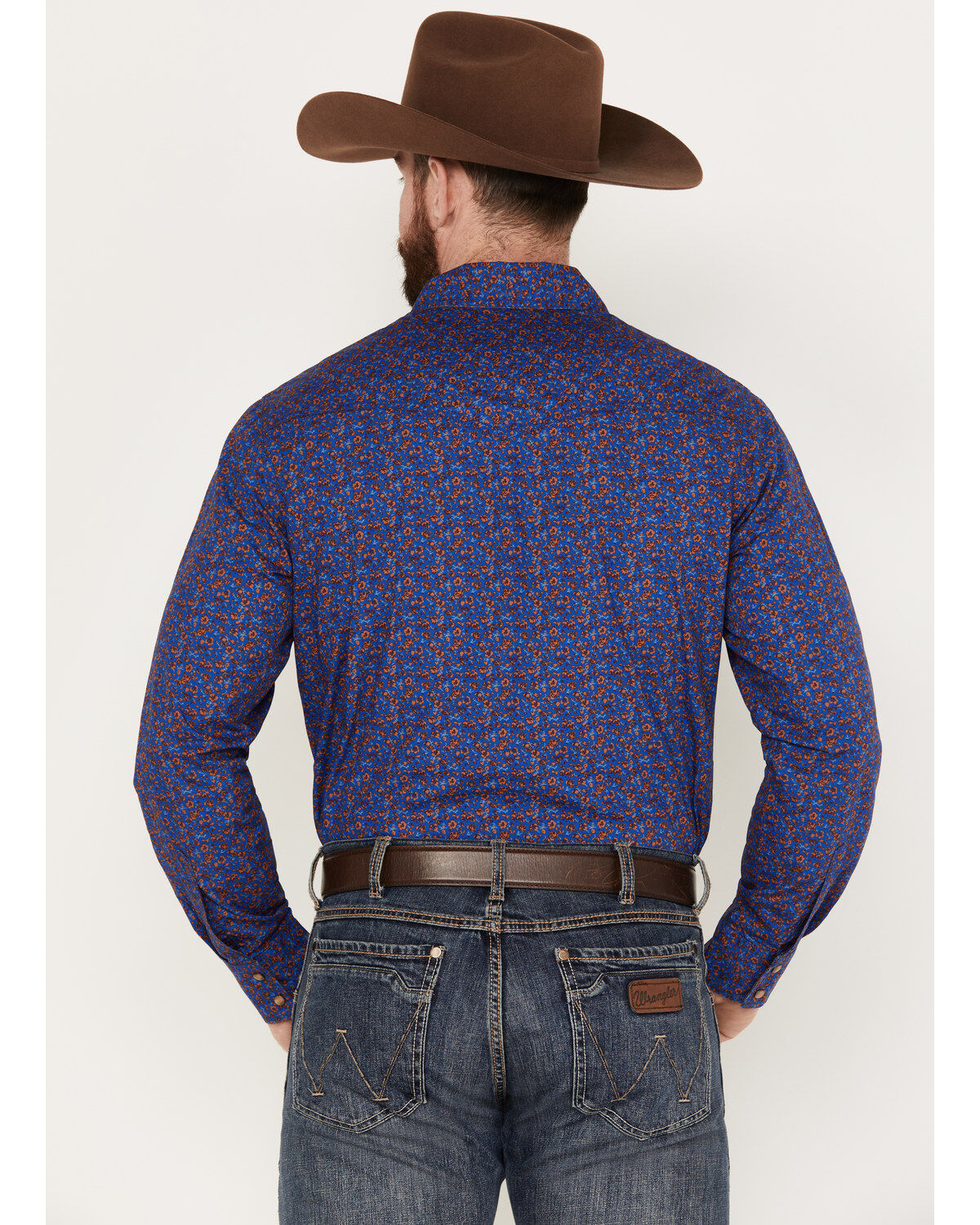 Product Name:  Wrangler Retro Men's Floral Western Snap Shirt