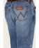 Image #4 - Wrangler Retro Men's Deerstalker Medium Wash Relaxed Bootcut Stretch Denim Jeans, Blue, hi-res