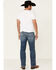 Image #3 - Cinch Men's Silver Label Performance Stretch Slim Straight Jeans, Indigo, hi-res