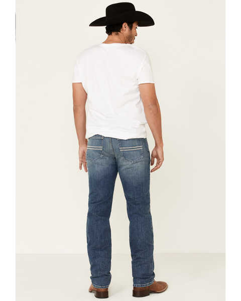 Cinch Men's Sliver Label Performance Stretch Slim Straight Jeans , Indigo, hi-res