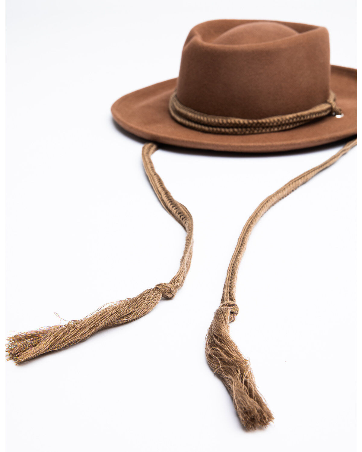 Image #3 - Shyanne Women's Wool Gambler Hat, Tan, hi-res