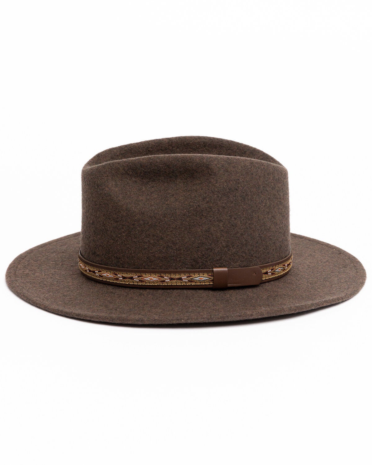 brown wool hat