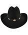 Image #3 - Bailey Men's Tombstone Black Western Hat, , hi-res