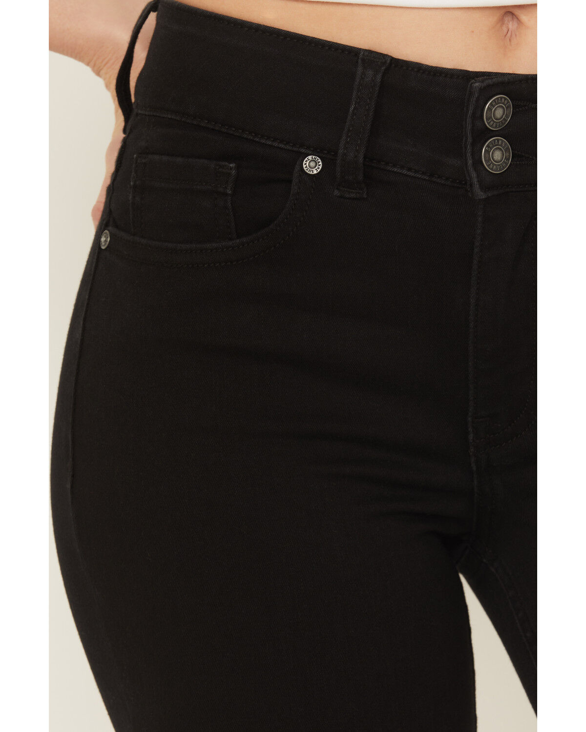 Product Name:  Shyanne Women's Celeste High Rise Bootcut Super Stretch Denim Jeans