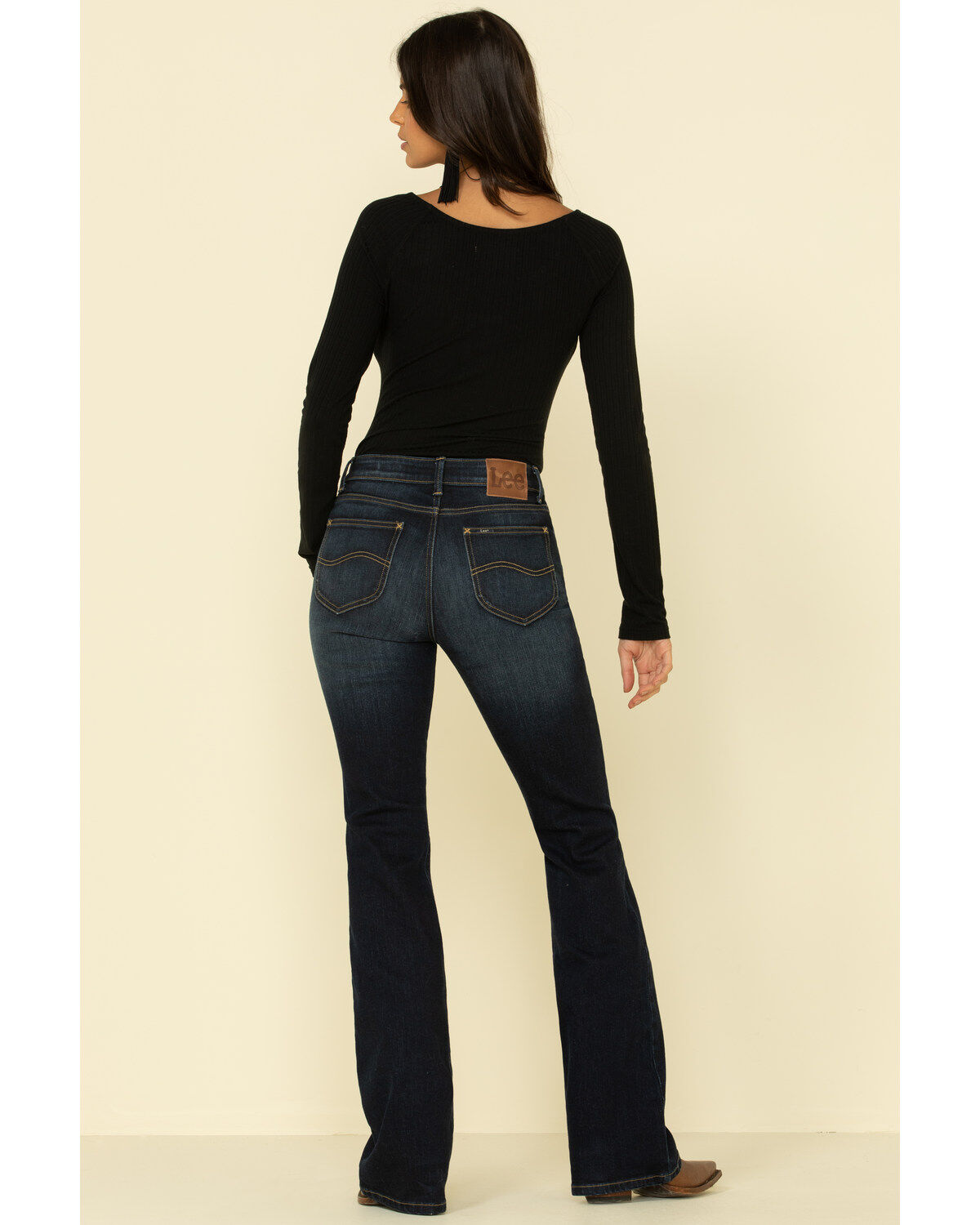 Lee bootcut jeans womens clearance