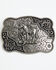 Image #1 - Cody James Kneeling Cowboy Belt Buckle, Silver, hi-res