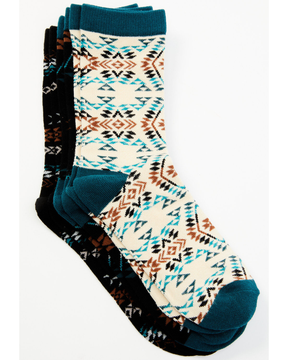 Image #2 - Shyanne Women's Southwestern 3-Pack Socks, Multi, hi-res