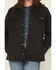 Image #3 - Ariat Women's Quilted Barn Jacket, Black, hi-res