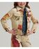 Image #1 - Wrangler X Lainey Wilson Girls' Horse Trucker Jacket, Tan, hi-res
