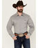 Image #1 - Kimes Ranch Men's Team Solid Long Sleeve Button-Down Performance Western Shirt, Grey, hi-res