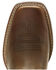 Ariat Boys' Patriot American Flag Western Boots - Broad Square Toe, Brown, hi-res