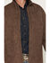 Image #3 - Ariat Men's Vernon Leather Print Softshell Jacket, Brown, hi-res