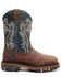 Cody James Men's Decimator Western Work Boots - Composite Toe, Brown, hi-res
