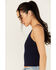 Image #2 - Cleo + Wolf Women's Abbie Sweater Tank, Navy, hi-res