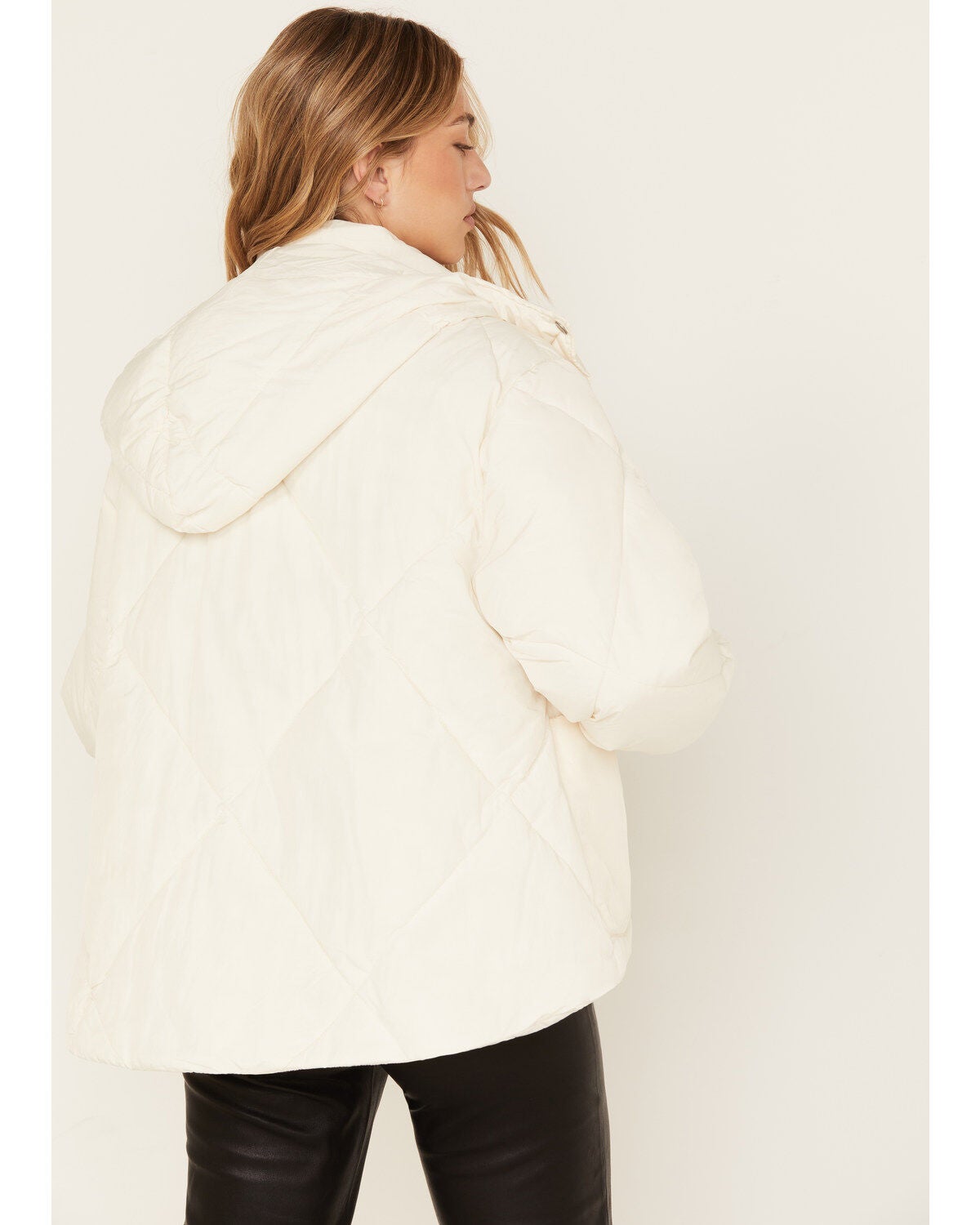 Image #4 - Free People Women's Emmy Swing Puffer Jacket, Ivory, hi-res