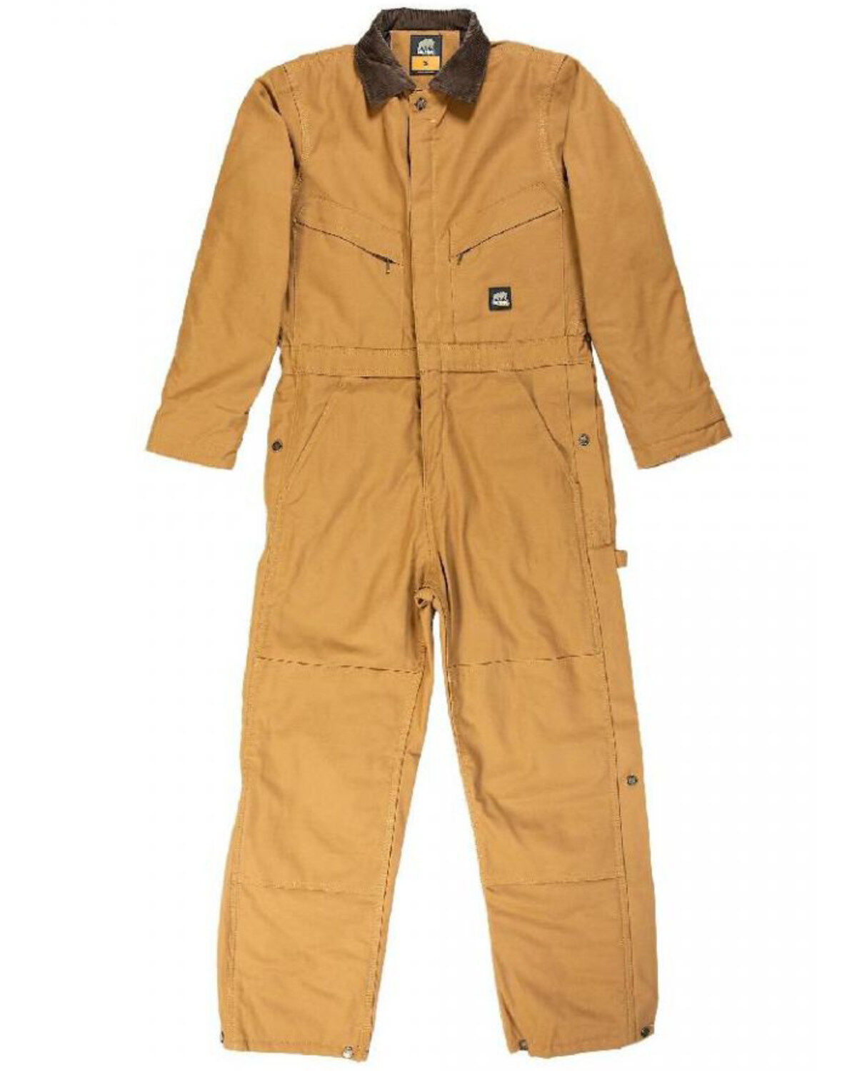 Image #1 - Berne Men's Duck Deluxe Insulated Coveralls, , hi-res