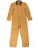 Image #1 - Berne Men's Duck Deluxe Insulated Coveralls , Brown, hi-res